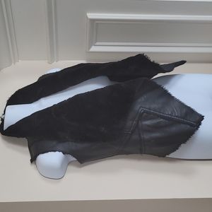 Blanknyc faux fur/leather vest!